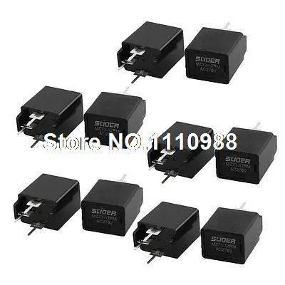 10 Pcs 3 Terminals 12 Ohm AC 270V Thermistor Degaussing Resistor