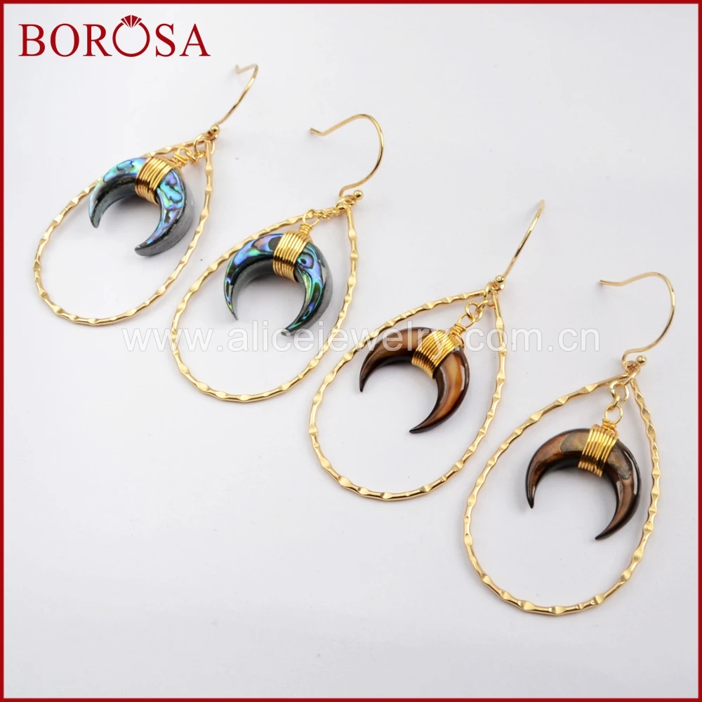 Женские серьги-капельки BOROSA, 5 пар, золотистого цвета, в форме морской головы и коричневого ракушки, в форме слезы, естественное искусство, специальные подарки для женщин G1585
Женские серьги-капельки BOROSA, 5 пар, золотистого цвета, в форме морской головы и коричневого ракушки, в форме слезы, естественное искусство, специальные подарки для женщин G1585