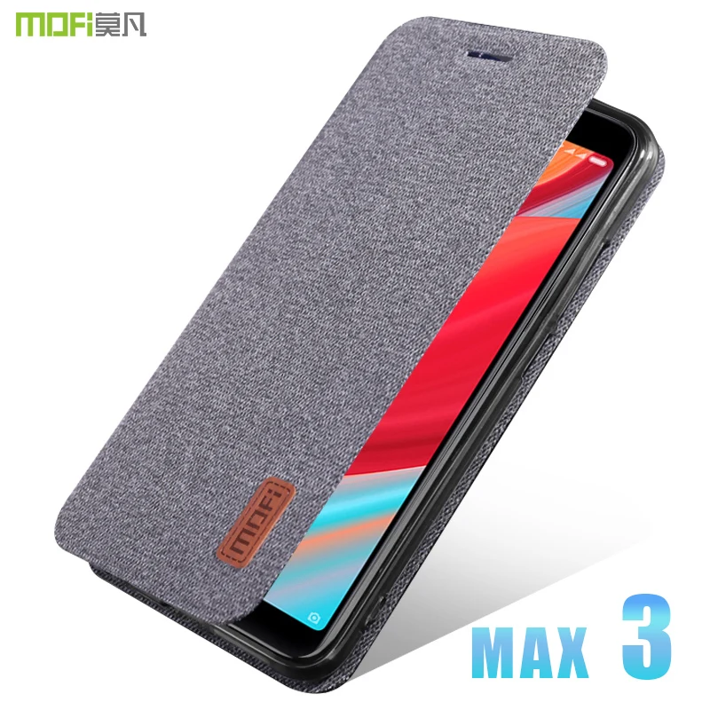 Чехол для Xiaomi Mi Max 3 тканевый флип чехол MOFI xiaomi mi max Pro Мягкая силиконовая задняя