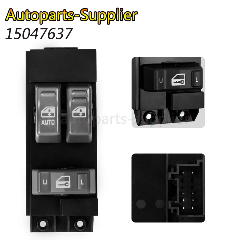 NEW High Quality 15047637 For 1999-2002 GMC & Chevrolet Truck 2 Door Electric Power Window Master Switch
NEW High Quality 15047637 For 1999-2002 GMC & Chevrolet Truck 2 Door Electric Power Window Master Switch