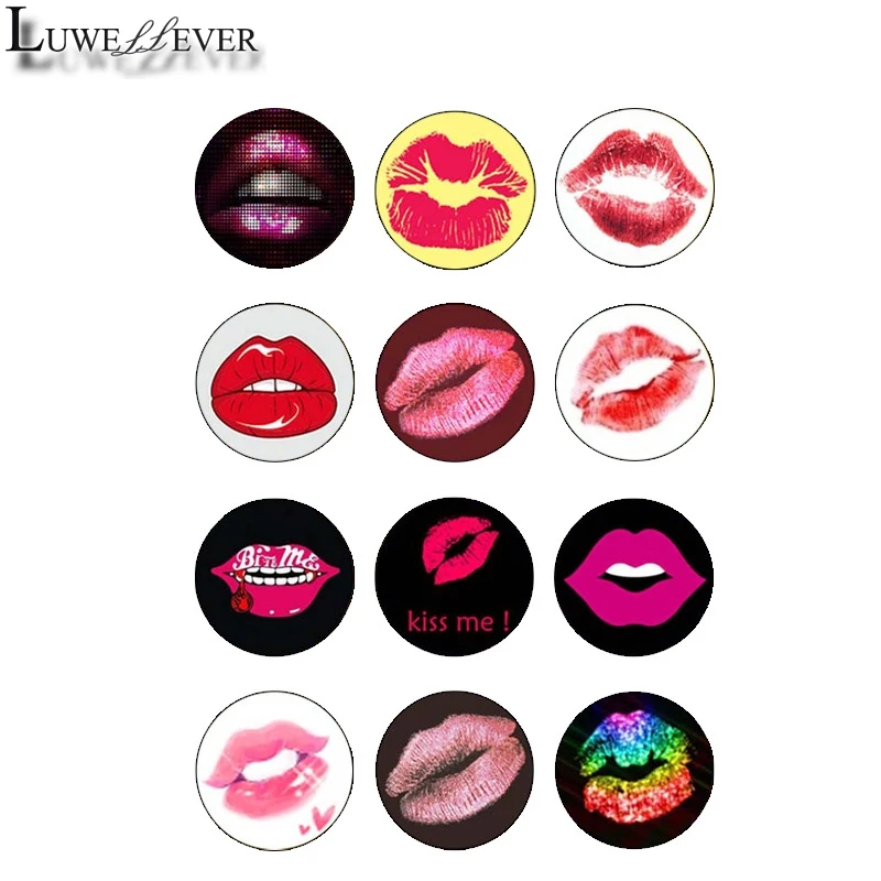 Hot 12mm 14mm 16mm 10mm 20mm 25mm 418 12pcs/lot Lip Mix Round Glass Cabochons Jewelry Findings 18mm Snap Button Charm Bracelet
Hot 12mm 14mm 16mm 10mm 20mm 25mm 418 12pcs/lot Lip Mix Round Glass Cabochons Jewelry Findings 18mm Snap Button Charm Bracelet