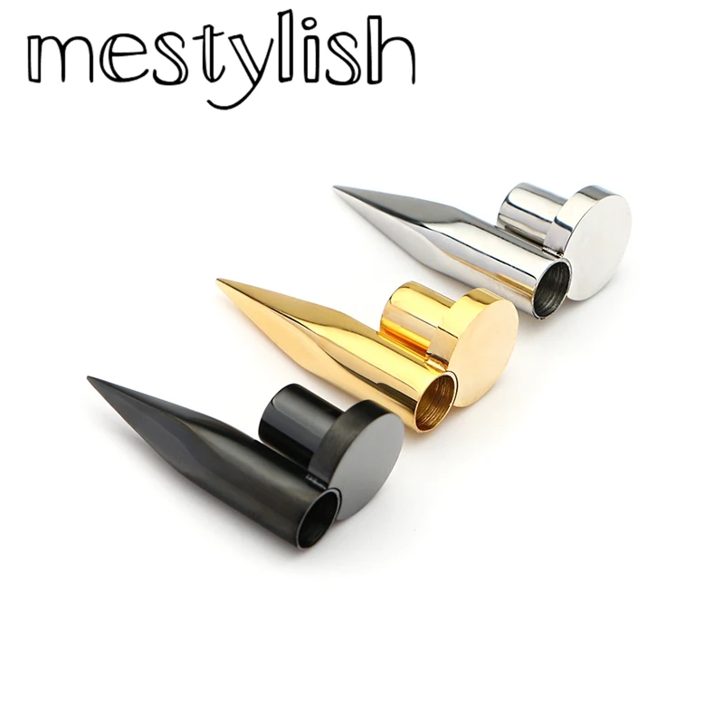 Mestylish 3pcs/lot Stainless Steel Nail DIY Findings Fit Nail Bracelet Jewelry Spacer Connector Accessories
Mestylish 3pcs/lot Stainless Steel Nail DIY Findings Fit Nail Bracelet Jewelry Spacer Connector Accessories