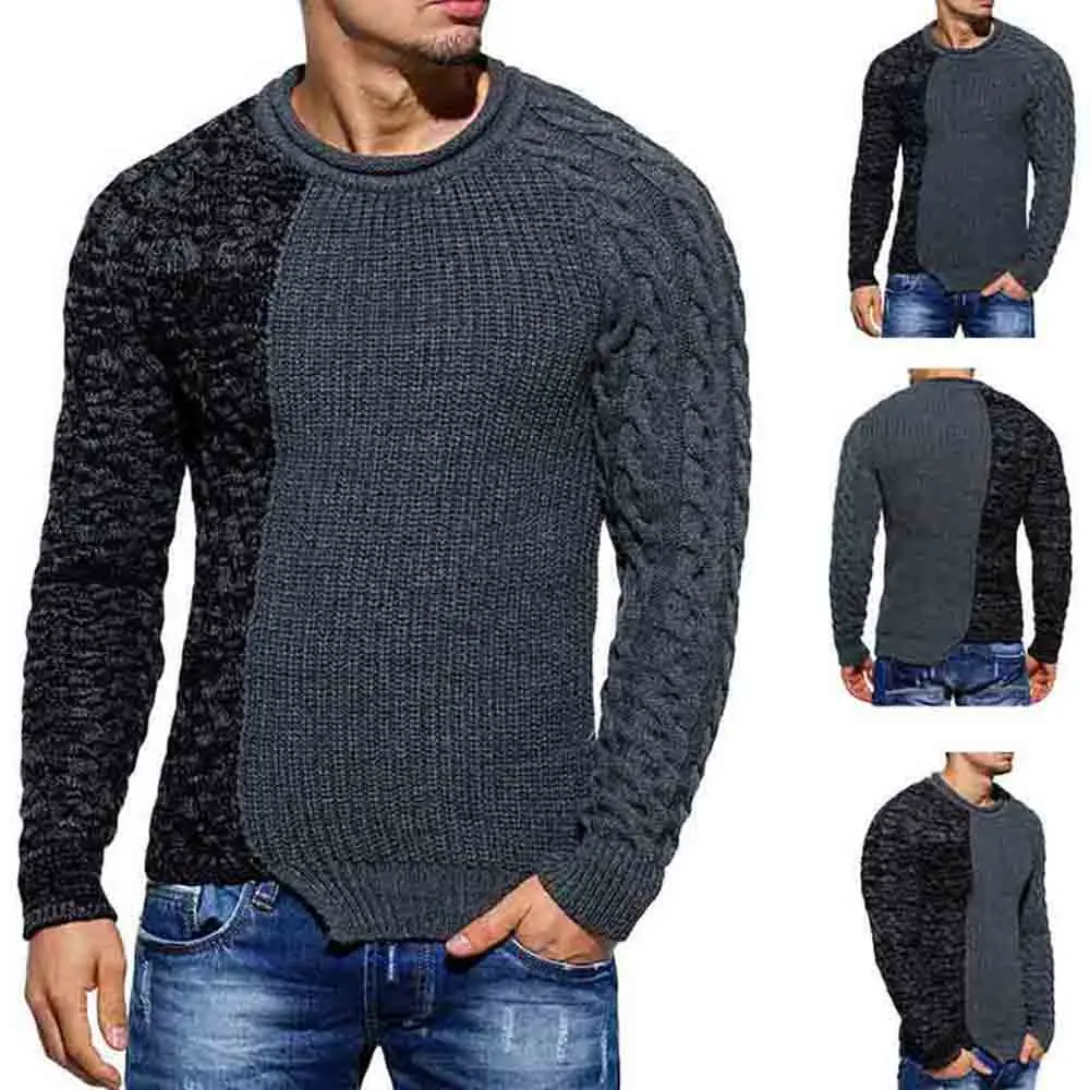 Male Sweaters Men Jumper Men 2019 New Arrival Casual Pullovers Men Autumn O Neck Patchwork Knitted Brand Plus Size M-3XL
Male Sweaters Men Jumper Men 2019 New Arrival Casual Pullovers Men Autumn O Neck Patchwork Knitted Brand Plus Size M-3XL