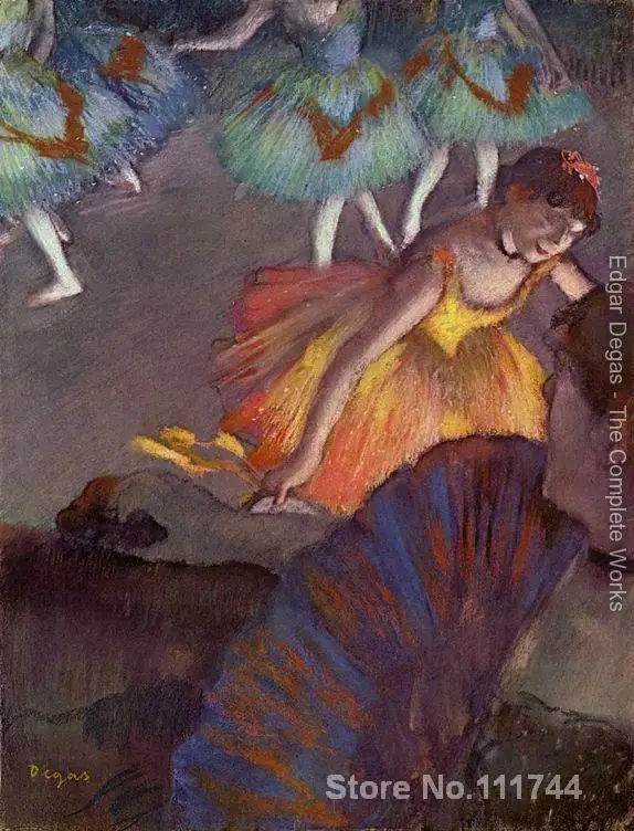 Art gift Ballet seen from a loge Edgar Degas Oil paintings on canvas Handmade High Quality
Art gift Ballet seen from a loge Edgar Degas Oil paintings on canvas Handmade High Quality