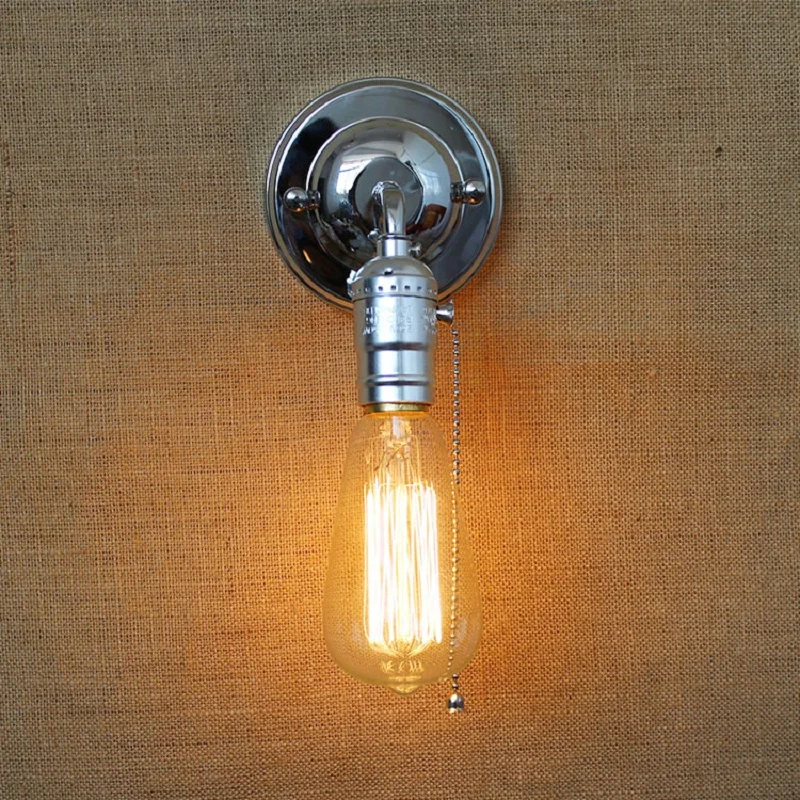 Retro Industrial Wall Lamp Vintage switch Lamps E27 110V-220V Loft Light Plated Indoor Lighting Home bedroom Decoration
Retro Industrial Wall Lamp Vintage switch Lamps E27 110V-220V Loft Light Plated Indoor Lighting Home bedroom Decoration