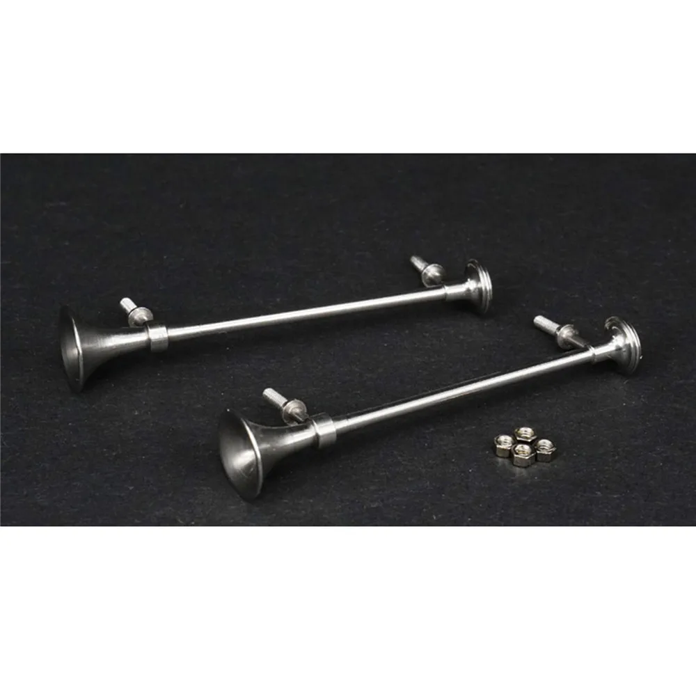 LESU 2pcs Metal Whistle Horn For 1/14 RC TAMIYA King Hauler GL Tractor Truck DIY Model Car Stainless Steel Whistle
LESU 2pcs Metal Whistle Horn For 1/14 RC TAMIYA King Hauler GL Tractor Truck DIY Model Car Stainless Steel Whistle