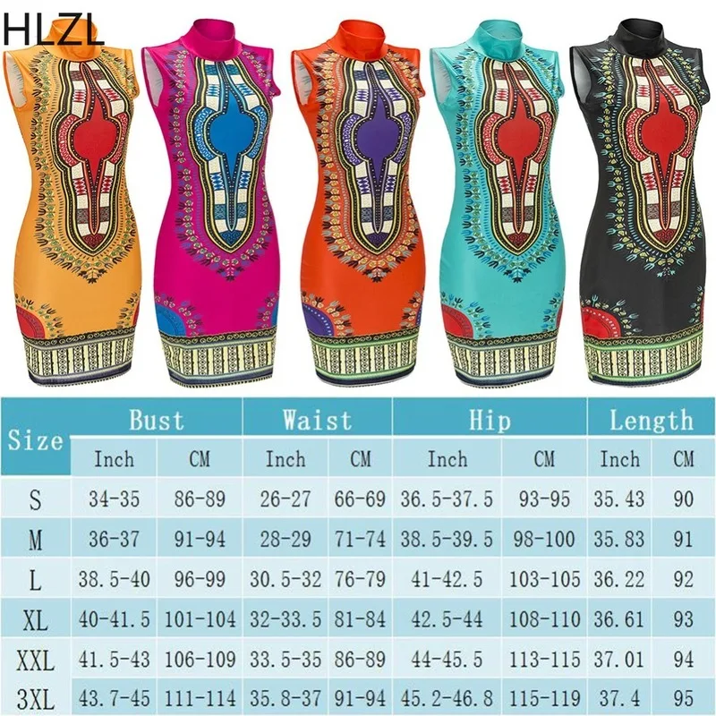 Dashiki Dress Women's Traditional African Print Bodycon Mini Dress Sleeveless Vestido High Collar Elastic Africa Clothing
Dashiki Dress Women's Traditional African Print Bodycon Mini Dress Sleeveless Vestido High Collar Elastic Africa Clothing