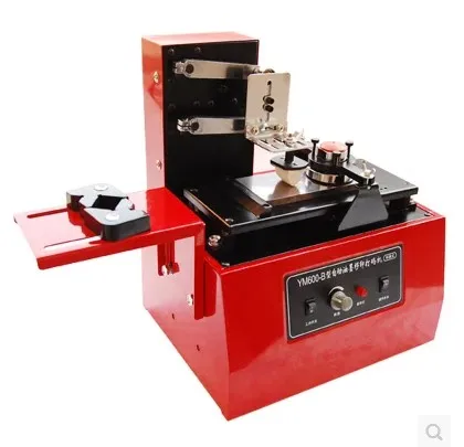 220V Desktop electric pad printer machine Printing machine for product date, small logo print + cliche plate +rubber pad
220V Desktop electric pad printer machine Printing machine for product date, small logo print + cliche plate +rubber pad