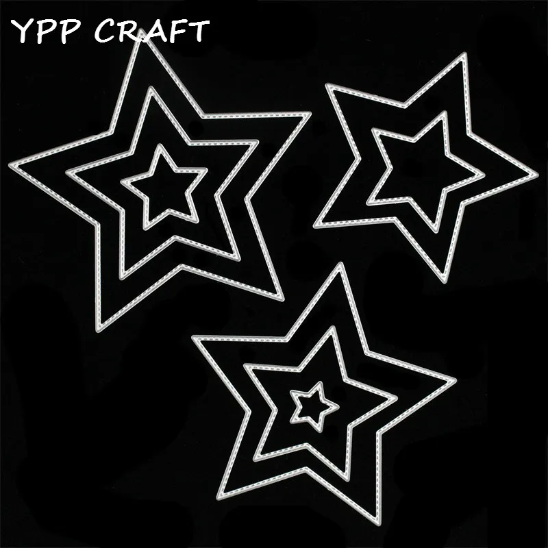 Базовые звезды YPP CRAFT, металлические трафареты, трафареты для «сделай сам», Скрапбукинг/фотоальбом, декоративное тиснение, «сделай сам», бумажные открытки
Базовые звезды YPP CRAFT, металлические трафареты, трафареты для «сделай сам», Скрапбукинг/фотоальбом, декоративное тиснение, «сделай сам», бумажные открытки