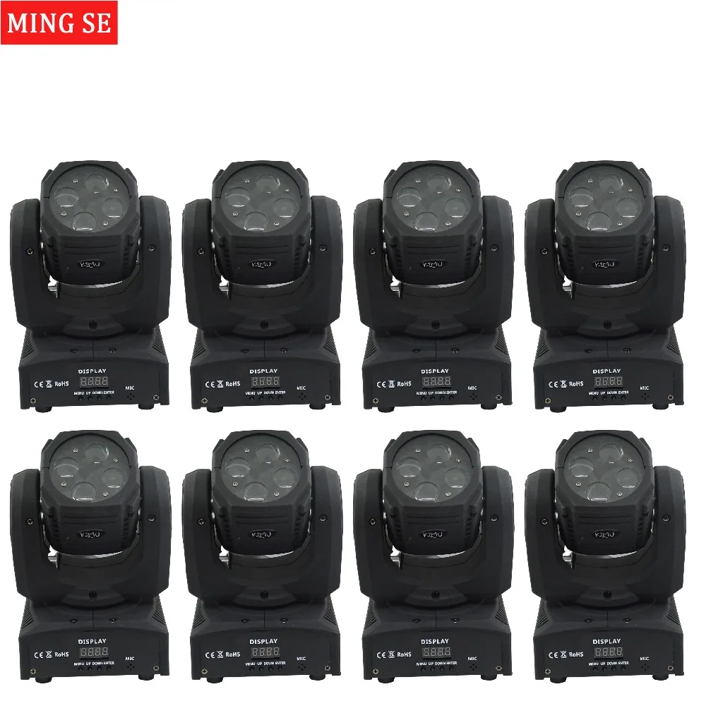 8pcs/lots Mini 4X10W Super Beam Moving Head Lights 60W High Brightness LED Beam Lights Perfect For DJ Disco Party Wedding Shows
8pcs/lots Mini 4X10W Super Beam Moving Head Lights 60W High Brightness LED Beam Lights Perfect For DJ Disco Party Wedding Shows