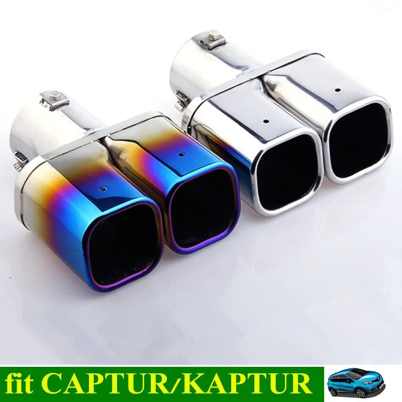NEW CAPTUR Car Tail Exhaust Pipe Stainless Steel Exhaust Pipe Tail Pipe Muffler for RENAULT Captur Kaptur QM3
NEW CAPTUR Car Tail Exhaust Pipe Stainless Steel Exhaust Pipe Tail Pipe Muffler for RENAULT Captur Kaptur QM3