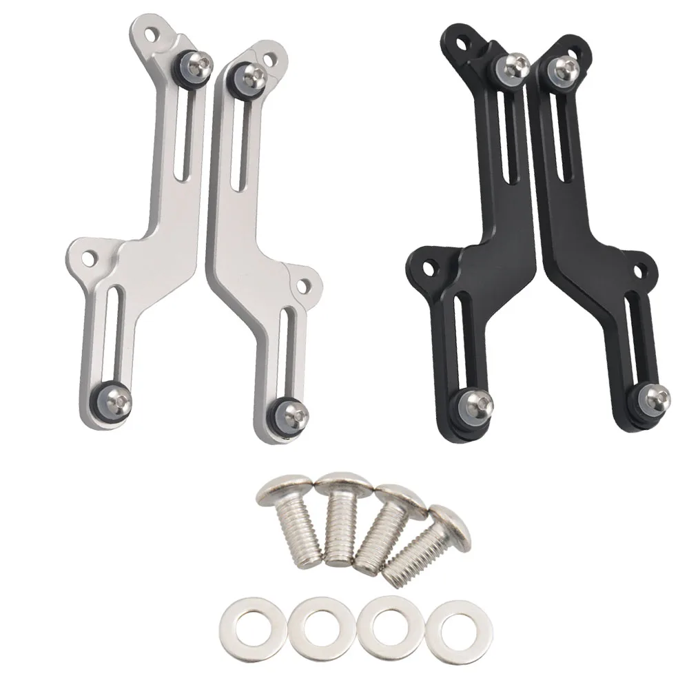 Motorcycle Silver/Black Windshield Bracket Adjuster W/ Mounting Screws Fit for HONDA CB500X 2013 2014 2015 2016
Motorcycle Silver/Black Windshield Bracket Adjuster W/ Mounting Screws Fit for HONDA CB500X 2013 2014 2015 2016