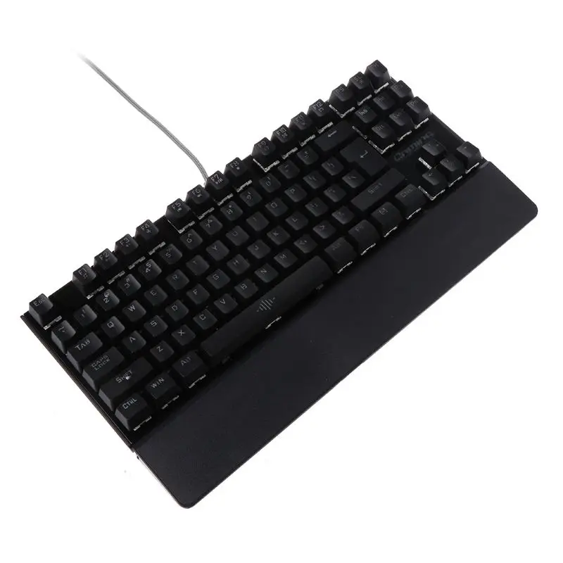Mechanical Keyboard USB Wired Colorful LED Backlight 87 Keys Anti-Ghosting Gaming Accessories
Mechanical Keyboard USB Wired Colorful LED Backlight 87 Keys Anti-Ghosting Gaming Accessories