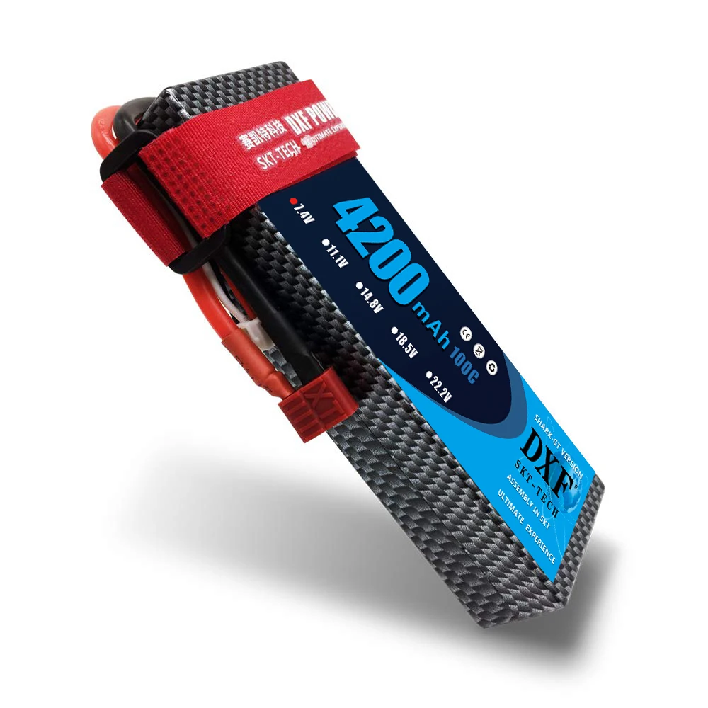 Силовой литий-полимерный аккумулятор DXF 4200 мА · ч Lipo 2S 7,4 В 100C-200C, Жесткий Чехол для радиоуправляемого автомобиля, лодки, дрона, робота, FPV, груз...
Силовой литий-полимерный аккумулятор DXF 4200 мА · ч Lipo 2S 7,4 В 100C-200C, Жесткий Чехол для радиоуправляемого автомобиля, лодки, дрона, робота, FPV, груз...