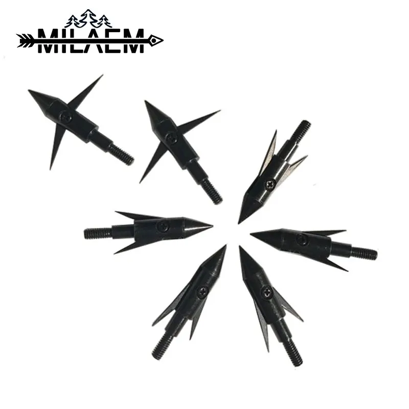 6/12pcs Archery Bowfishing Arrowhead Stainless Steel Broadheads 2 Blade Target Arrow Point Tips Outdoor Shooting Accessories
6/12pcs Archery Bowfishing Arrowhead Stainless Steel Broadheads 2 Blade Target Arrow Point Tips Outdoor Shooting Accessories