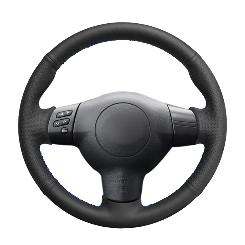 Hand-stitched Black PU Artificial Leather Car Steering Wheel Cover for Toyota Corolla 2003-2006 Caldina RAV4 Wish Scion tC xA xB
Hand-stitched Black PU Artificial Leather Car Steering Wheel Cover for Toyota Corolla 2003-2006 Caldina RAV4 Wish Scion tC xA xB