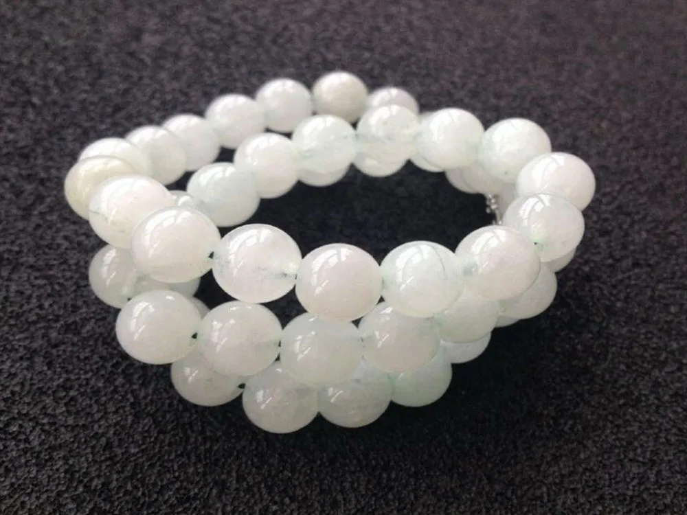 Beautiful Chinese Natural Handcraft White 5mm Bead Jade Necklaces
Beautiful Chinese Natural Handcraft White 5mm Bead Jade Necklaces