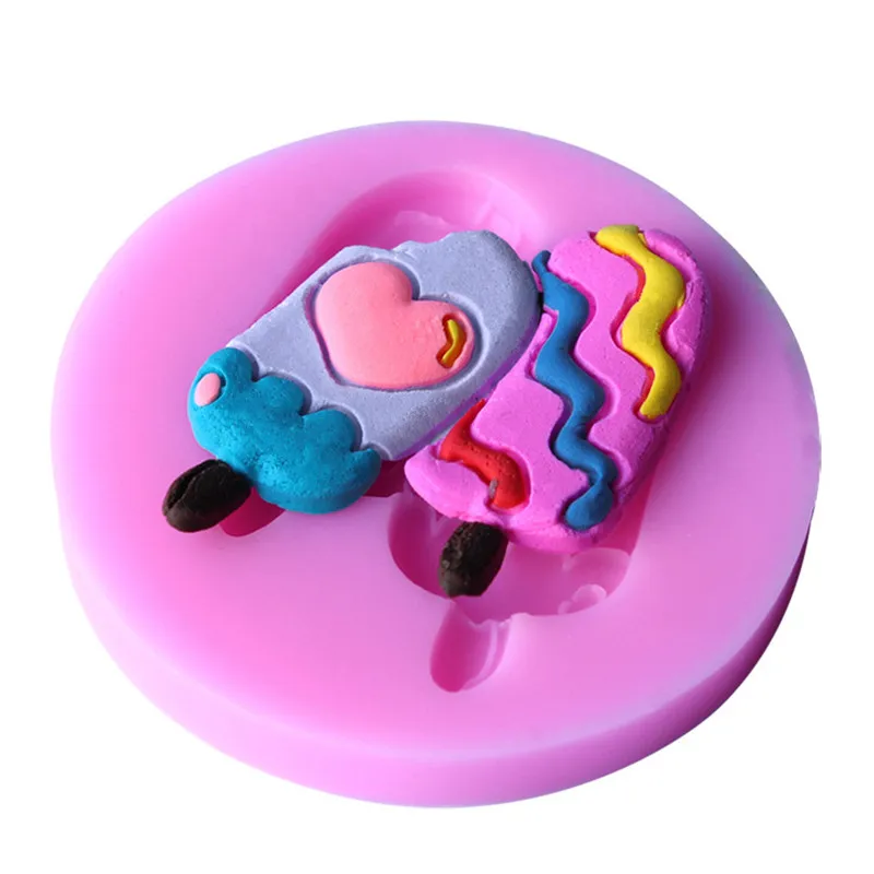 Ice Cream Shape Fondant Cake Silicone Mold Chocolate Candy Molds Pastry Biscuits Mould Baking Cake Wedding Decoration Tools Soap
Ice Cream Shape Fondant Cake Silicone Mold Chocolate Candy Molds Pastry Biscuits Mould Baking Cake Wedding Decoration Tools Soap