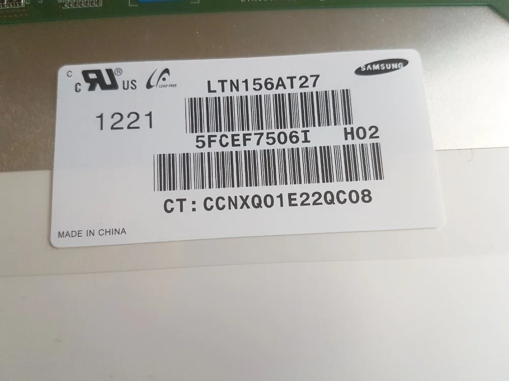 ЖК-экран Lapotp Matrix 15,6 LTN156AT27-H02, LTN156AT27-H01 дюйма, сменная панель LTN156AT27 H02 H01 HD 1366X768 40 контактов
ЖК-экран Lapotp Matrix 15,6 LTN156AT27-H02, LTN156AT27-H01 дюйма, сменная панель LTN156AT27 H02 H01 HD 1366X768 40 контактов
