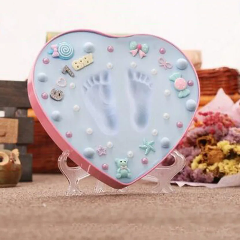 1PC Blue And Pink Box Baby Souvenirs Hand & Footprint Makers Newborn Soft Modeling Clay Inkless Printing Sets For Infants
1PC Blue And Pink Box Baby Souvenirs Hand & Footprint Makers Newborn Soft Modeling Clay Inkless Printing Sets For Infants