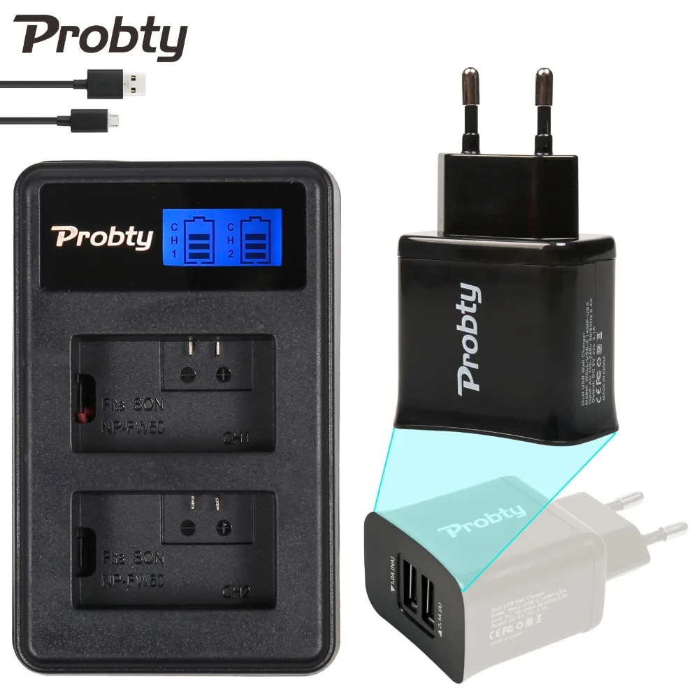 Зарядное устройство Probty NP-FW50 NP FW50 с ЖК-дисплеем и 2 USB-портами для SONY NEX5T A5100 A6000 A33 A55 A7R
Зарядное устройство Probty NP-FW50 NP FW50 с ЖК-дисплеем и 2 USB-портами для SONY NEX5T A5100 A6000 A33 A55 A7R