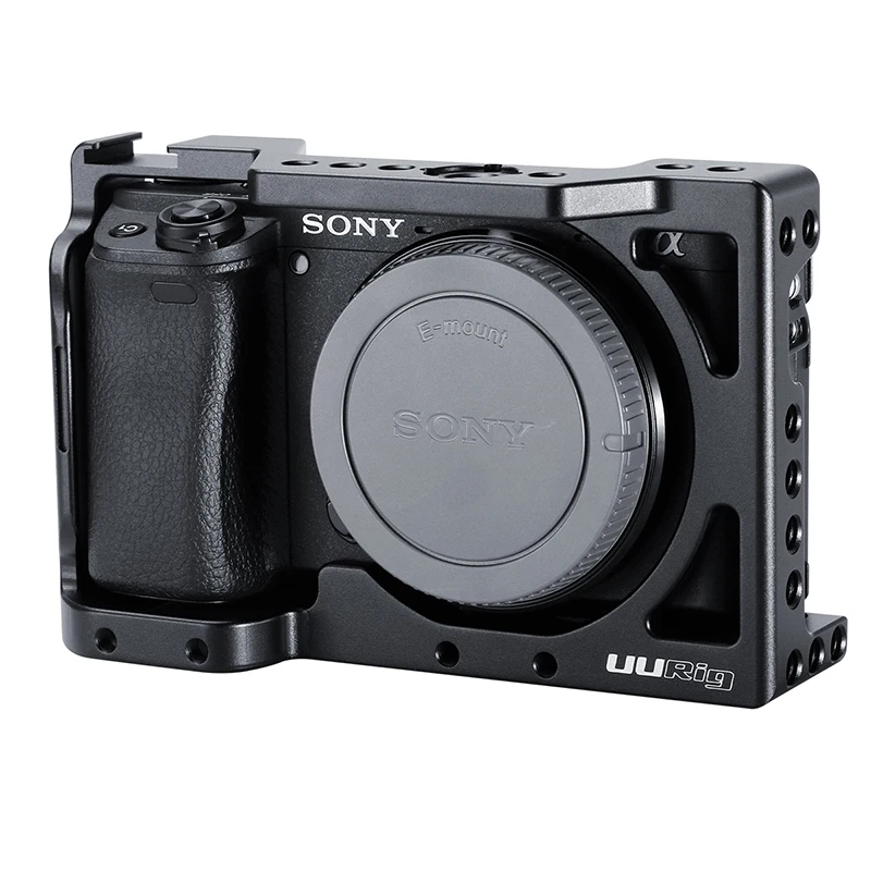 Brand New UURig Vlogging Metal Camera Cage for Sony A6400 A6300 A6100 Housing Video Rig with Cold Shoe Mount 1/4'' 3/8''
Brand New UURig Vlogging Metal Camera Cage for Sony A6400 A6300 A6100 Housing Video Rig with Cold Shoe Mount 1/4'' 3/8''