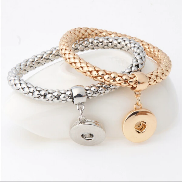 6pcs/lot Fashion Ginger Snap Bracelet Elastic Snake Chain Bracelet Bangles fit 18MM snap buttons Women Unisex Jewelry
6pcs/lot Fashion Ginger Snap Bracelet Elastic Snake Chain Bracelet Bangles fit 18MM snap buttons Women Unisex Jewelry