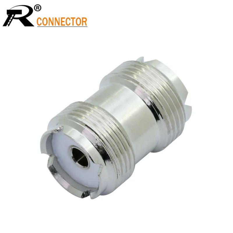 1 шт. PL 259 UHF Женский УВЧ коаксиальный кабель адаптер S0 239 двойной женский