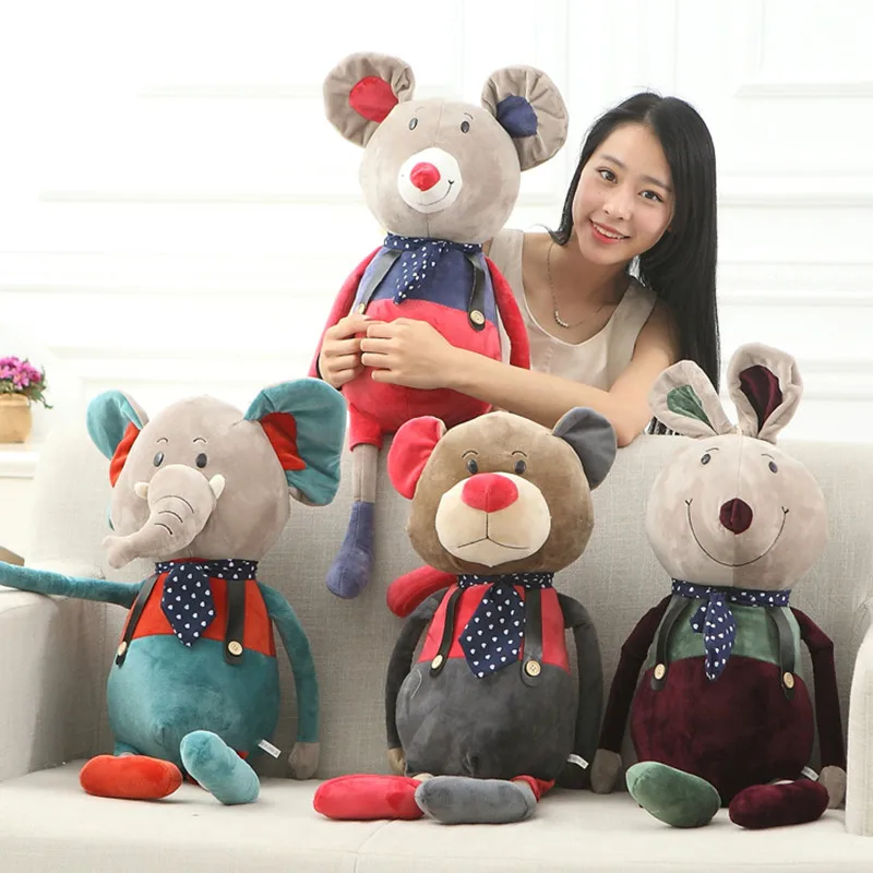 Hot Large Cartoon Animals Cool Family Mouse Stuffed Plush Baby Toys Soft Doll for kids Christmas Gift Elephant Rabbit Bear
Hot Large Cartoon Animals Cool Family Mouse Stuffed Plush Baby Toys Soft Doll for kids Christmas Gift Elephant Rabbit Bear