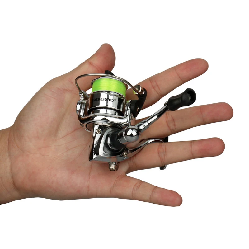 Hot Mini-type Fishing Reels 2+1BB Spinning Wheel Aluminum Alloy 4.3:1 Exquisite Reel Rod Gear Outdoor Kit Tools | Спорт и