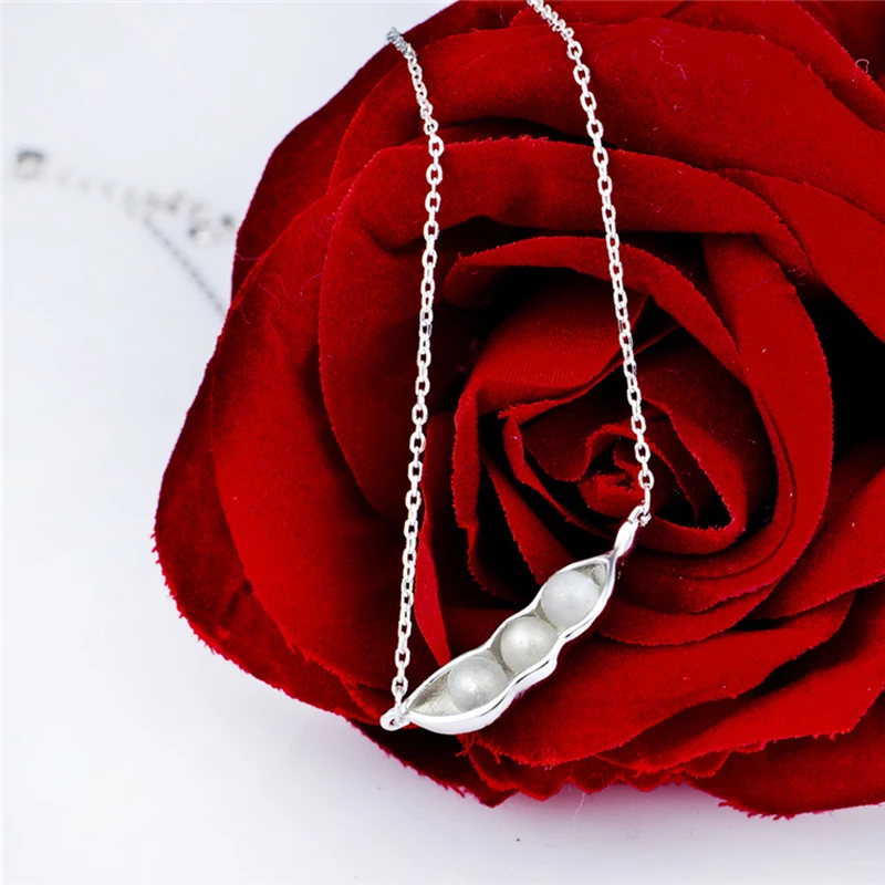 BESTLYBUY Best Friends Bijoux Femme Collier Pearl Pea Pod Necklace For Women Boho S925 Silver Jewelry Silver Ketting Choker
BESTLYBUY Best Friends Bijoux Femme Collier Pearl Pea Pod Necklace For Women Boho S925 Silver Jewelry Silver Ketting Choker