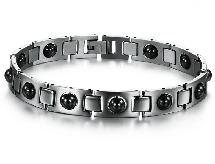 Men Women JEWELRY Energy Health Care Magnetic Bracelet Unisex Fashion Stainless Steel Tourmaline Bracelets & Bangles Hot Selling
Men Women JEWELRY Energy Health Care Magnetic Bracelet Unisex Fashion Stainless Steel Tourmaline Bracelets & Bangles Hot Selling