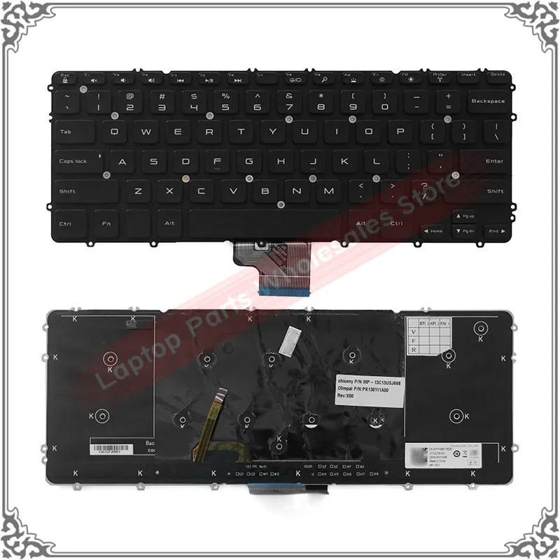 Original Black US Keyboard For DELL Precision M3800 XPS 15-9530 9530 Backlit Keyboard Replacement
Original Black US Keyboard For DELL Precision M3800 XPS 15-9530 9530 Backlit Keyboard Replacement