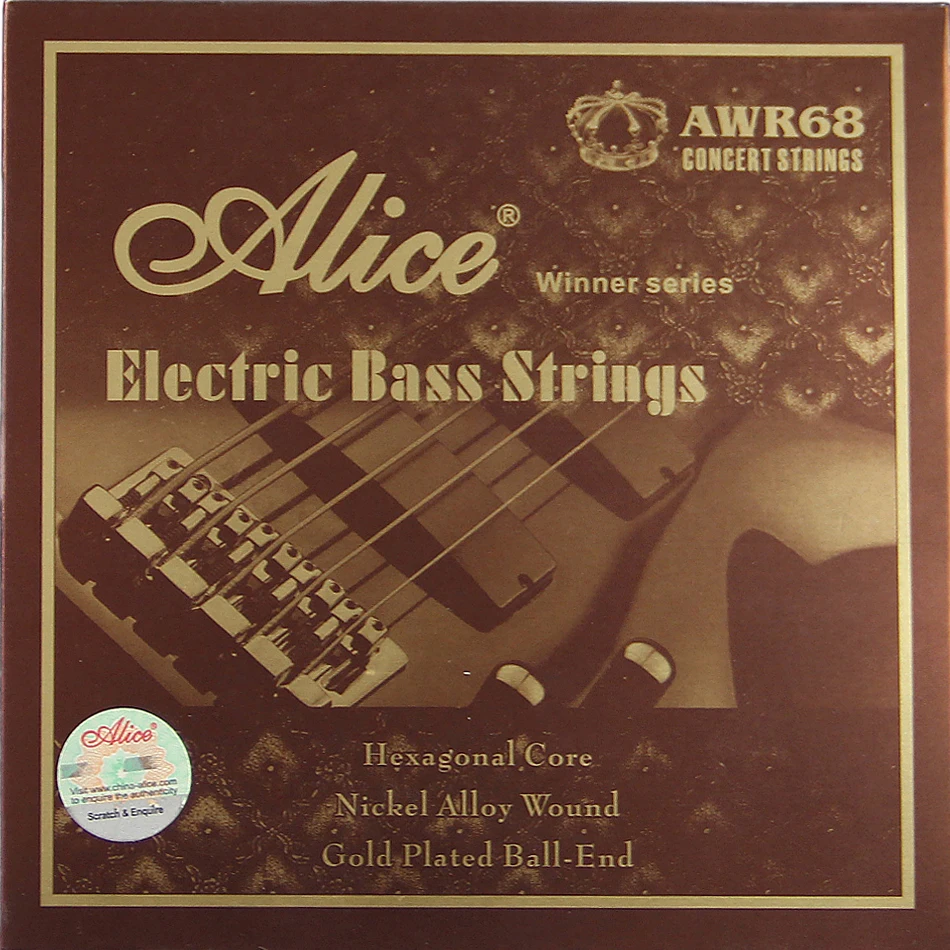 ALICE Winner Series AWR68M (045-130) Средний (5) набор бас-струн 5 шт./компл. аксессуары для бас-гитары
ALICE Winner Series AWR68M (045-130) Средний (5) набор бас-струн 5 шт./компл. аксессуары для бас-гитары