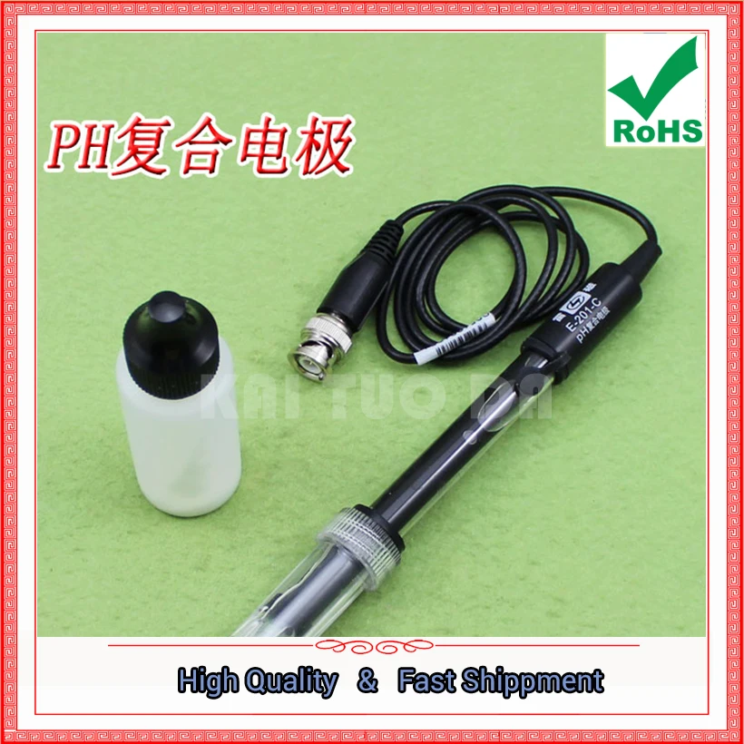 magnetic pH composite electrode E-201-C rechargeable test acid-base detection pH electrode 0.13kg
magnetic pH composite electrode E-201-C rechargeable test acid-base detection pH electrode 0.13kg