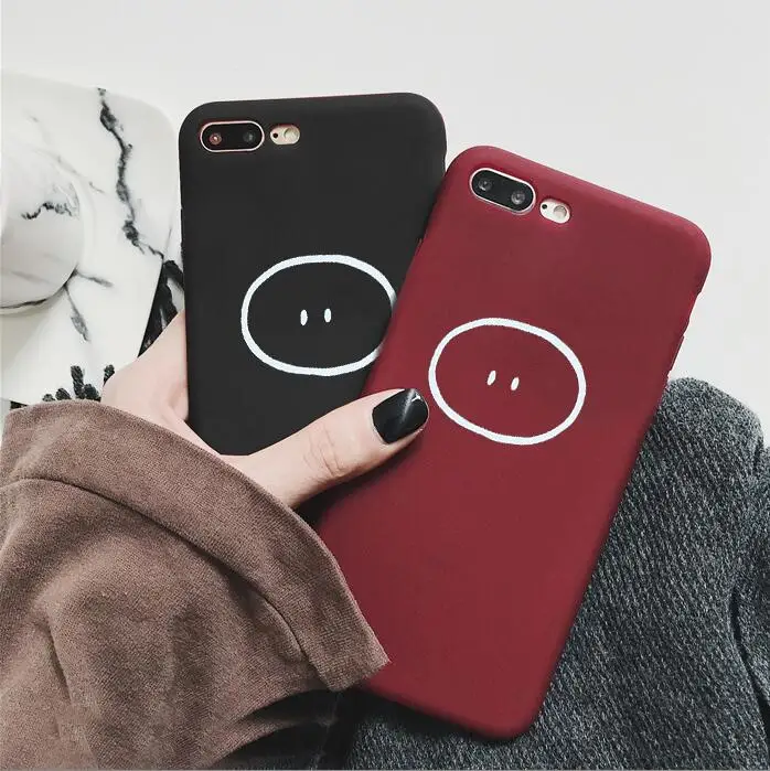 Smile чехлы для телефонов Iphone 6 6S 7 8 Plus XS Max XR X Мягкий ТПУ силиконовый ультратонкий