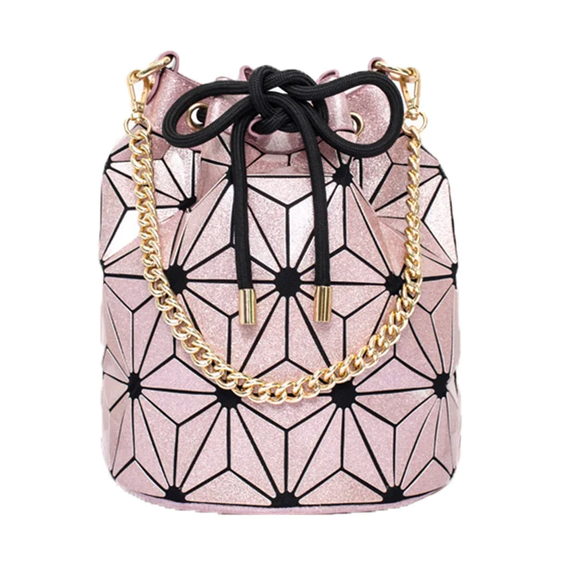 FUMIYAKE Bags For Women 2020 Geometry Laser Plain Folding Drawstring Bucket Bags Ladies Casual Tote Crossbody Bag Bolsas
FUMIYAKE Bags For Women 2020 Geometry Laser Plain Folding Drawstring Bucket Bags Ladies Casual Tote Crossbody Bag Bolsas