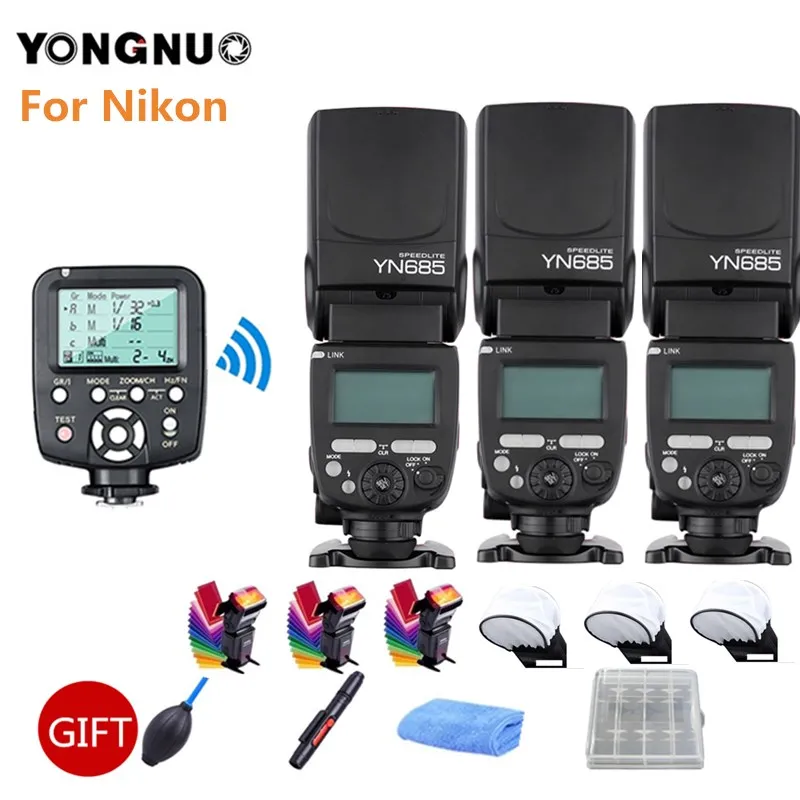 Светодиодная лампа для видеосъемки YONGNUO YN685 YN 685 YN685C YN685N Беспроводной фотокамер