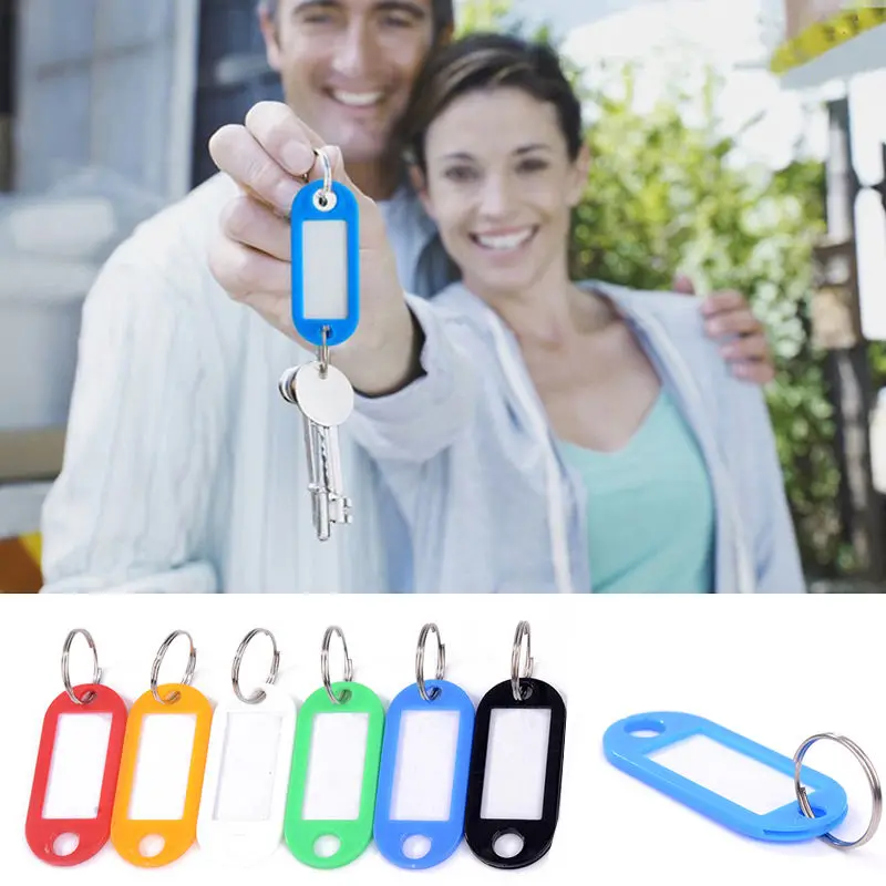 10PCS Plastic Key Fobs ID LuggageTags Labels Key Rings Name Tags With Split Ring For Baggage Luggage Tag Travel free shipping
10PCS Plastic Key Fobs ID LuggageTags Labels Key Rings Name Tags With Split Ring For Baggage Luggage Tag Travel free shipping