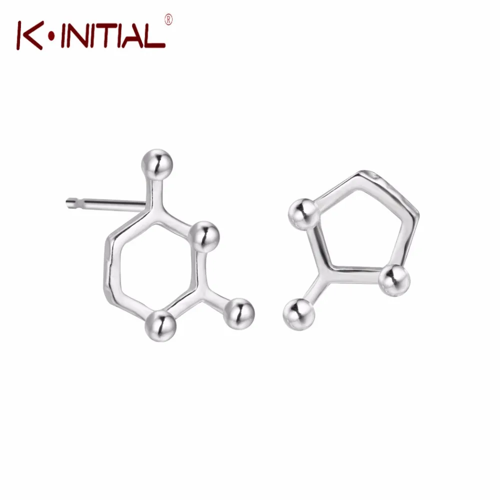 Kinitial Geometric Molecule Earrings Unbalance Caffeine Molecule Structure Chemistry Stud Earrings for Women Unique Jewelry
Kinitial Geometric Molecule Earrings Unbalance Caffeine Molecule Structure Chemistry Stud Earrings for Women Unique Jewelry