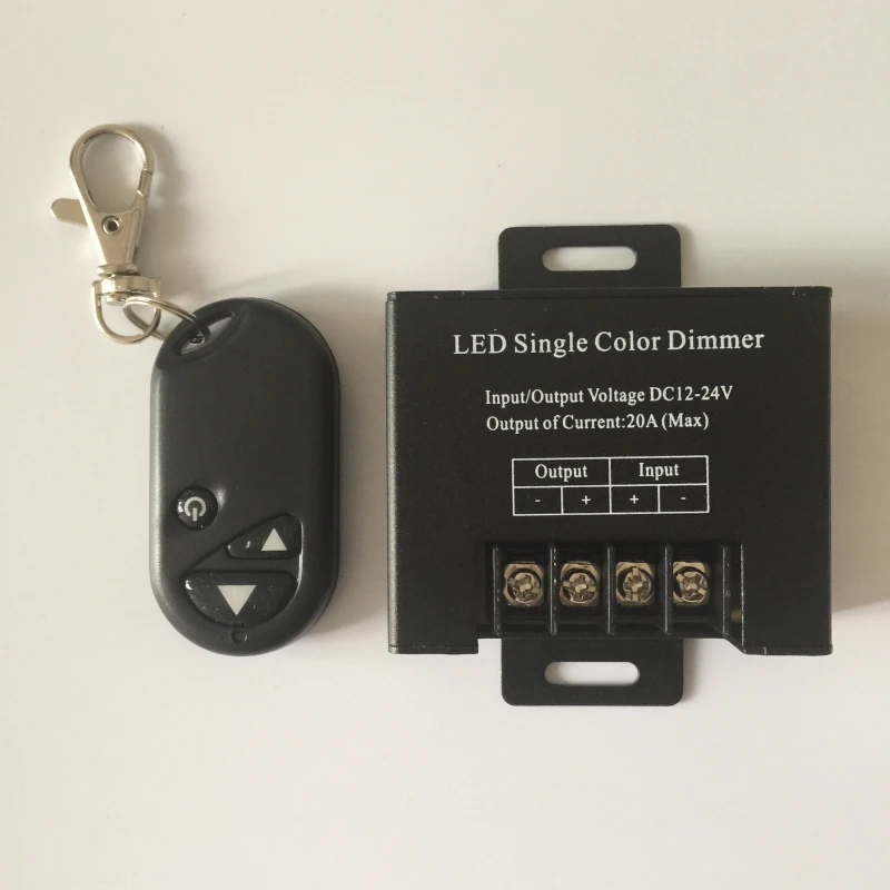 3Key Wireless RF Remote Control for Single Color controller DC12V-24V 20A for Single Color LED Strip light
3Key Wireless RF Remote Control for Single Color controller DC12V-24V 20A for Single Color LED Strip light