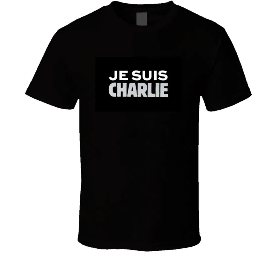 Je suis charlie hebdo футболка крутая Повседневная Мужская Унисекс модная Бесплатная