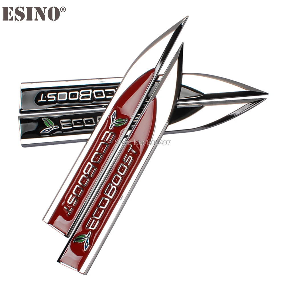 20 x Car Styling 3D Ecoboost Body Fender Side Metal Chrome Zinc Alloy Knife Side Emblems Badges Car Accessories For Ford Mustang
20 x Car Styling 3D Ecoboost Body Fender Side Metal Chrome Zinc Alloy Knife Side Emblems Badges Car Accessories For Ford Mustang