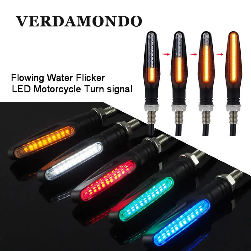 Universal Motorcycles Flowing Water Blinker Lights LED Motorbike Turn Signal Tail Stop Indicator Flashing Lamp Flexible Bendable
Universal Motorcycles Flowing Water Blinker Lights LED Motorbike Turn Signal Tail Stop Indicator Flashing Lamp Flexible Bendable