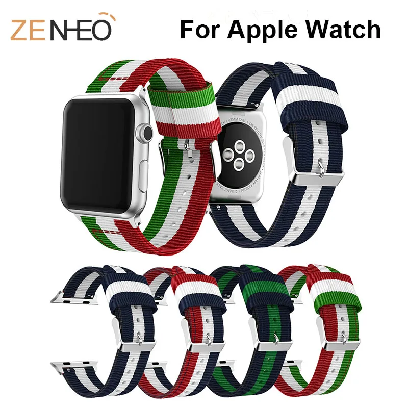 Leisure nylon Watch straps for Apple Watch 4/3/2/1 42mm 38mm watch band Woven Nylon bracelet belt metal watch bands Strap
Leisure nylon Watch straps for Apple Watch 4/3/2/1 42mm 38mm watch band Woven Nylon bracelet belt metal watch bands Strap