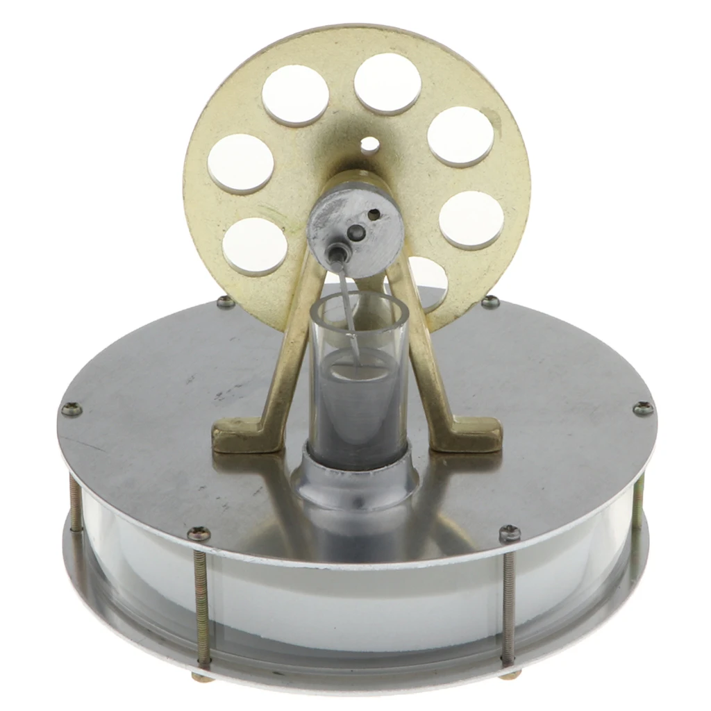 Low Temperature Flywheel Stirling Engine Model Motor Power Generator Toy Energy Conversion Device Lab Experiment Education Toys
Low Temperature Flywheel Stirling Engine Model Motor Power Generator Toy Energy Conversion Device Lab Experiment Education Toys