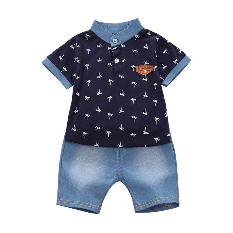 Summer Baby Boy Clothes Tree Print Short Sleeve Shirt Blouse Shorts Children Casual Outfits Clothes Sets 0-4T
Summer Baby Boy Clothes Tree Print Short Sleeve Shirt Blouse Shorts Children Casual Outfits Clothes Sets 0-4T