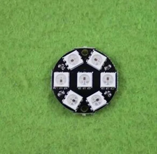 Free Shipping!!! CJMCU7 bit WS2812 / 5050 RGB/LED driver built-in full color lights / circular board / Electronic Component
Free Shipping!!! CJMCU7 bit WS2812 / 5050 RGB/LED driver built-in full color lights / circular board / Electronic Component