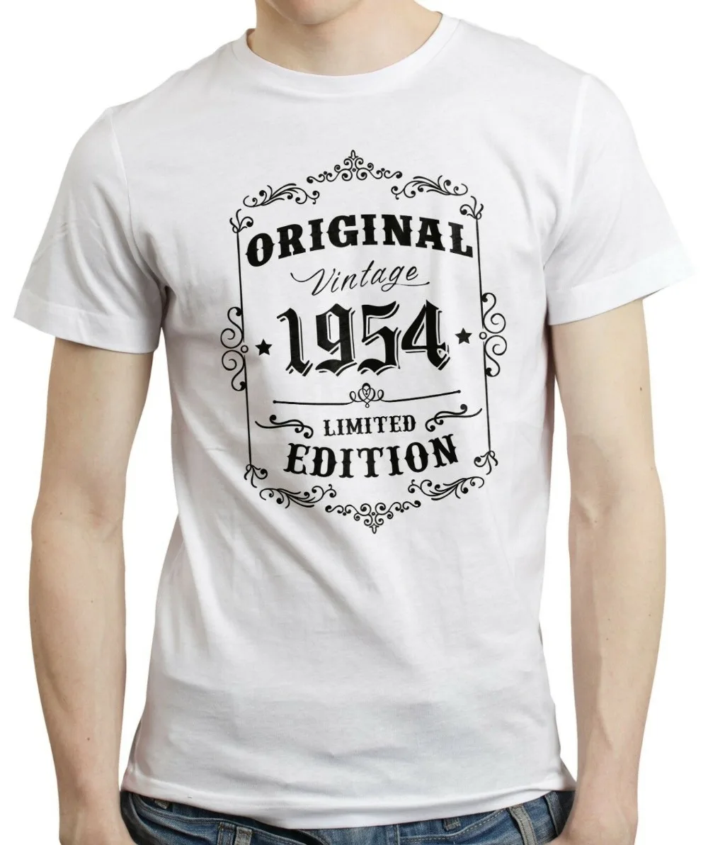 65Th Birthday, Born In 1954 Retro Style Vintage Limited Edition T Shirt Fashion 2019 O-Neck Casual High Quality Casual Tee Shirt
65Th Birthday, Born In 1954 Retro Style Vintage Limited Edition T Shirt Fashion 2019 O-Neck Casual High Quality Casual Tee Shirt