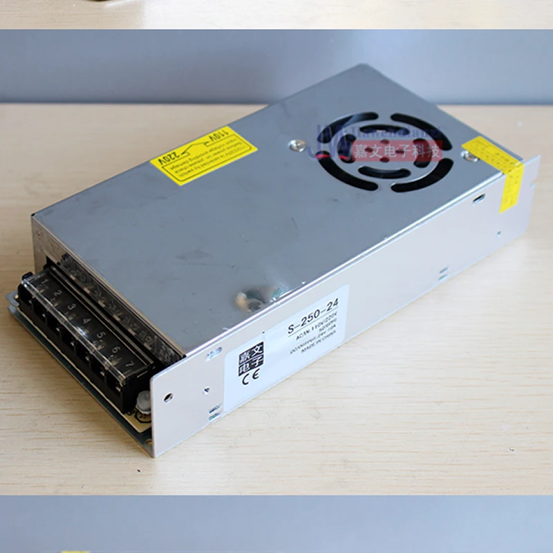 240W switching power supply 24V10A (with cooling fan) adapter 42 57 stepper motor driver
240W switching power supply 24V10A (with cooling fan) adapter 42 57 stepper motor driver